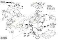 Bosch 3 600 HA2 201 Indego 1300 Autonomous Lawnmower 230 V / Eu Spare Parts